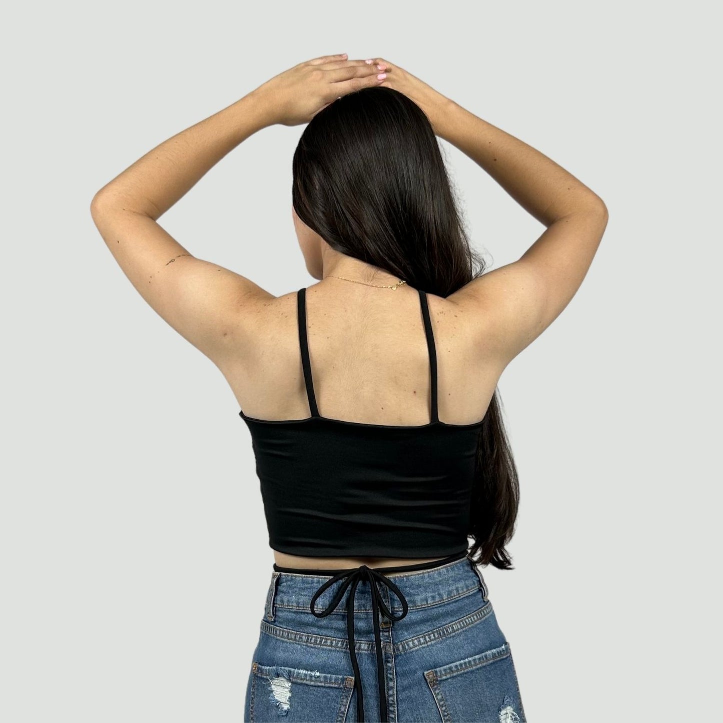 Top Leyla Negro