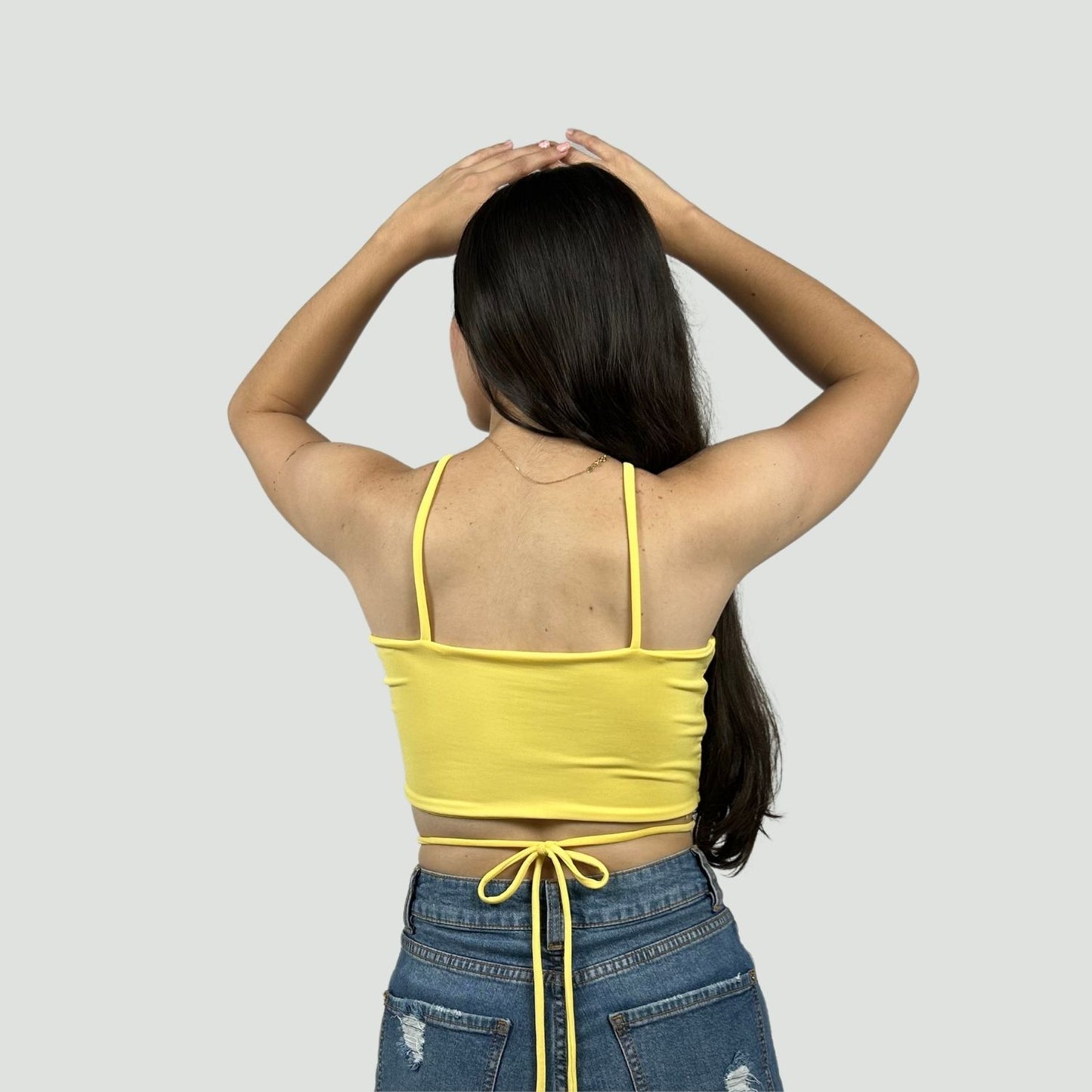 Top Leyla Amarillo