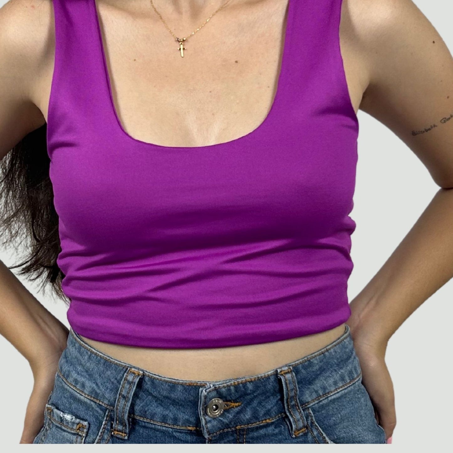 Top Sofía Morado
