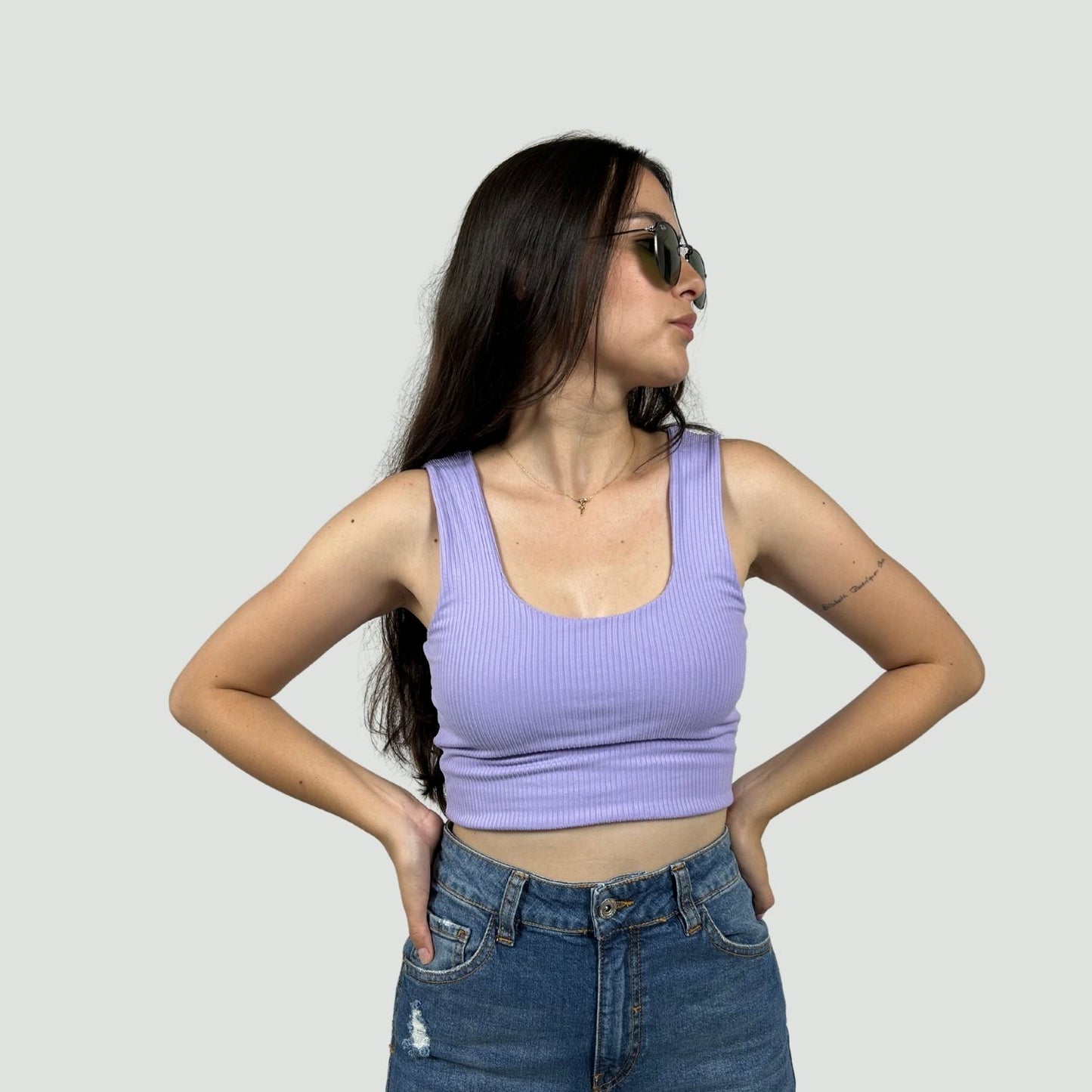 Top Sofía Lila