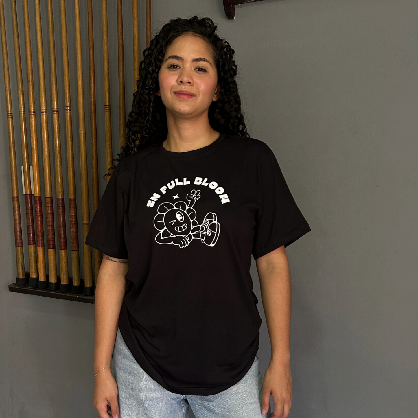 Camiseta Negra Unisex In Full