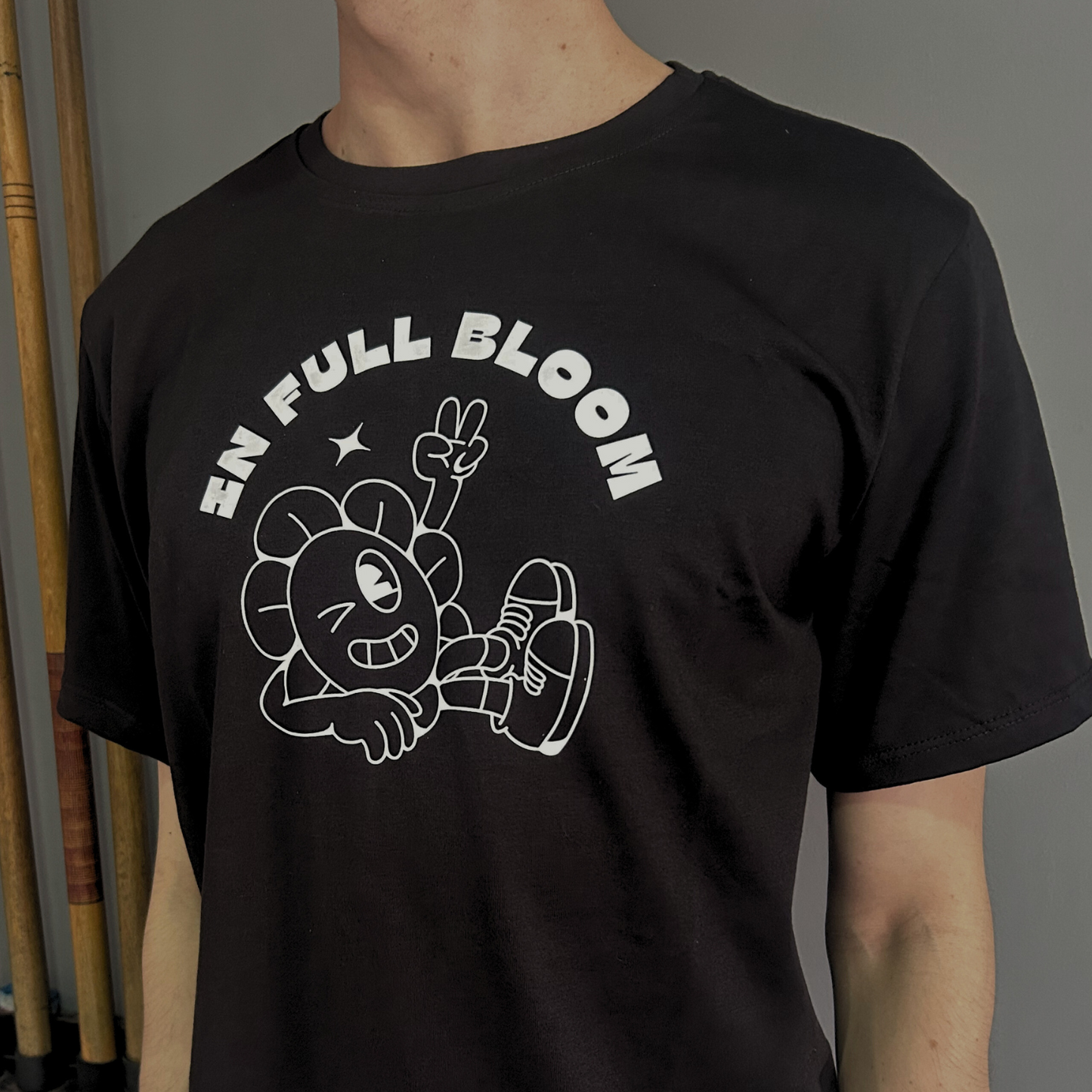 Camiseta Negra Unisex In Full