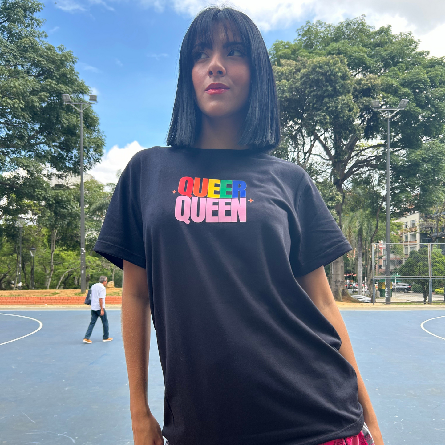 Camiseta Unisex Negra Queer