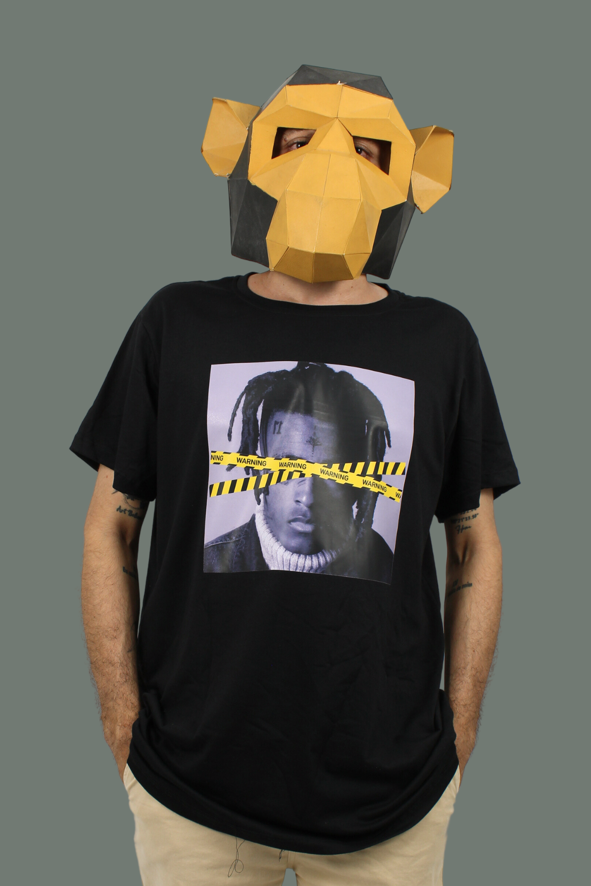 Camiseta unisex negra xxxtentation