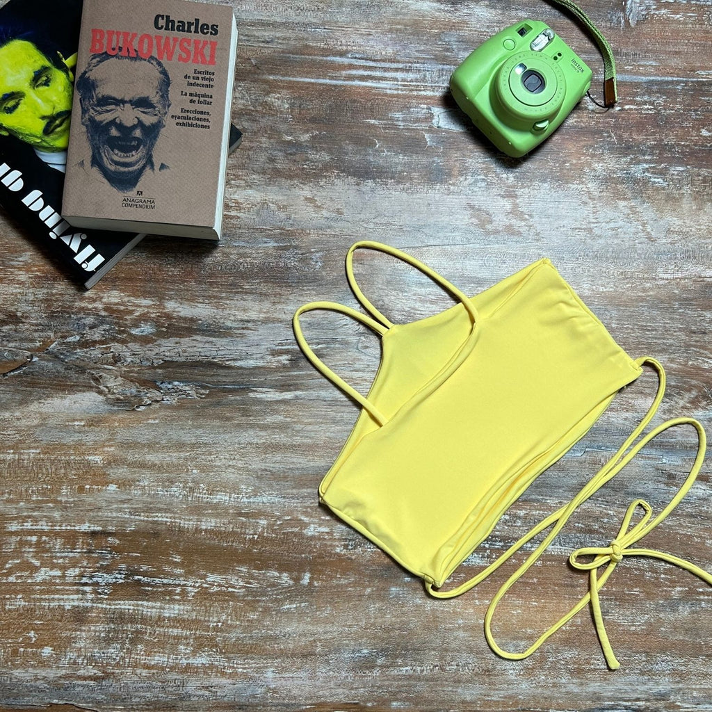 Top Leyla Amarillo
