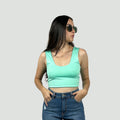 Top Sofía Turquesa