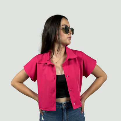 Camisa Cleo Fucsia