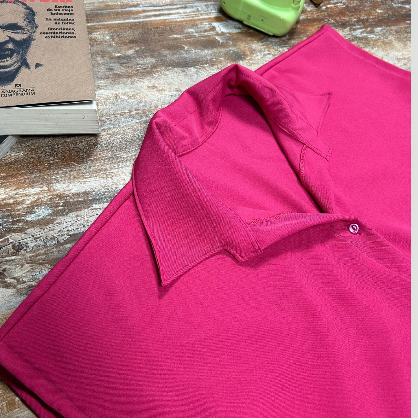 Camisa Cleo Fucsia