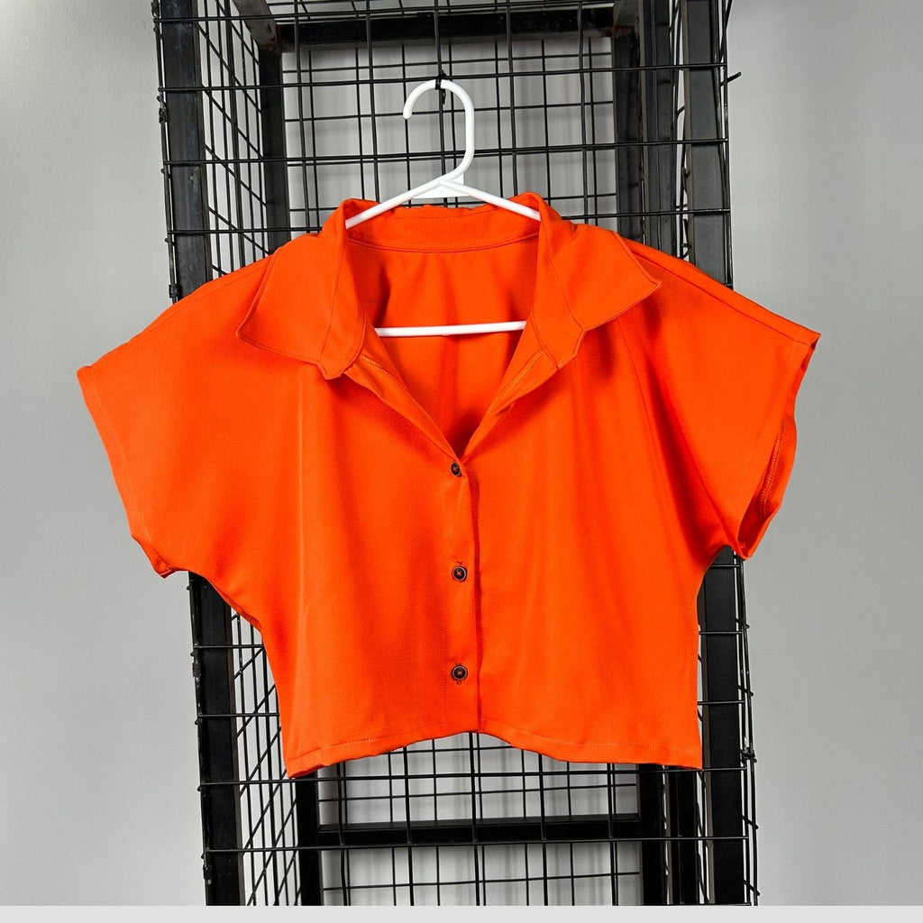 Camisa Cleo Naranja